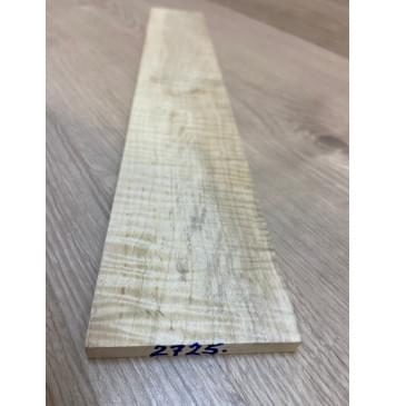 Клён Белый Явор, Волнистый заготовка накладки для электрогитары Радиал А Волна ААА 8.5х78х500 мм (Уценка-сучки)-2