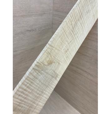 Клён Белый Явор, Волнистый заготовка накладки для электрогитары Радиал А Волна ААА 8.5х78х500 мм (Уценка-сучки)-10