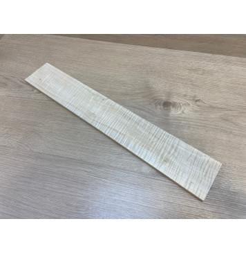 Клён Белый Явор, Волнистый заготовка накладки для электрогитары Радиал А Волна ААА 9х85-78х500 мм (Уценка-сучки)-0