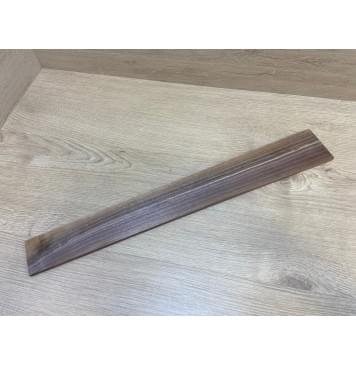 Орех Американский заготовка накладки для электрогитары Радиал АА 7.5(6.5)х70-54х510 мм (АКЦИЯ)-9