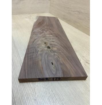 Орех Американский заготовка на топ Смешанный А 17х183-163х525 мм (1шт под распил)-1