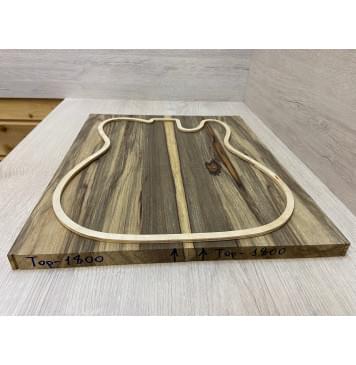 Корина Чёрная заготовка на топ Радиал ААА 20х192х460 мм - 2 шт. (книжкой)-2