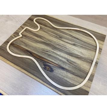 Корина Чёрная заготовка на топ Радиал ААА 20х192х460 мм - 2 шт. (книжкой)-4