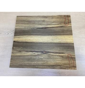 Корина Чёрная заготовка на топ для Тревел гитары Радиал АА 20х188х405 мм - 2 шт. (книжкой)-0