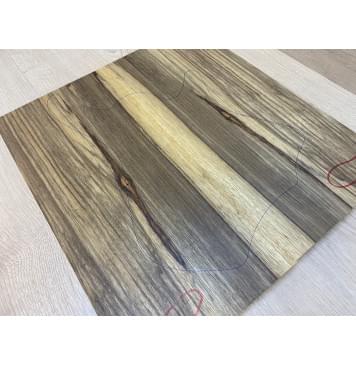 Корина Чёрная заготовка на топ для Тревел гитары Радиал АА 20х188х405 мм - 2 шт. (книжкой)-5