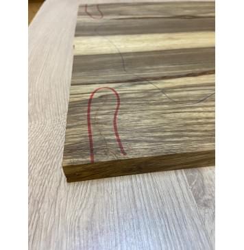 Корина Чёрная заготовка на топ для Тревел гитары Радиал АА 20х188х405 мм - 2 шт. (книжкой)-3