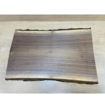 Орех Американский Заболонь заготовка на топ Радиал АА 12х167х565 мм - 2 шт (книжкой)-0