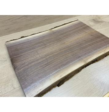 Орех Американский Заболонь заготовка на топ Радиал АА 12х167х565 мм - 2 шт (книжкой)-4