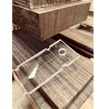 889мм (35") -24 лада, ширина 40мм, 70мм, мензурный разметочный шаблон 889мм (35") -24 лада, ширина 40мм, 70мм, мензурный разметочный шаблон-0