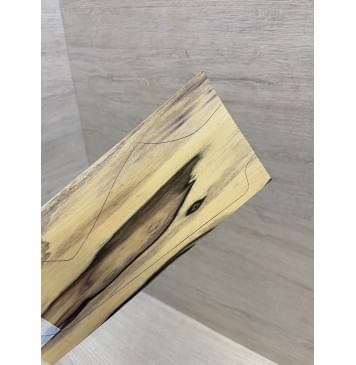 Эбен Лунный заготовка накладки на головку грифа Смешанный АА 3.5х92-80х190 мм-1