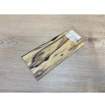 Эбен Лунный заготовка накладки на головку грифа под заливку Смешанный АА 3х97-85х190 мм-1