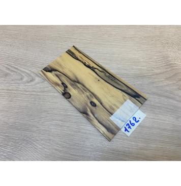 Эбен Лунный заготовка накладки на головку грифа под заливку Смешанный АА 3.5х97х190 мм-4