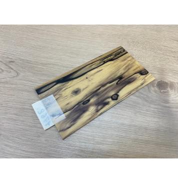 Эбен Лунный заготовка накладки на головку грифа под заливку Смешанный АА 3.5х97х190 мм-5