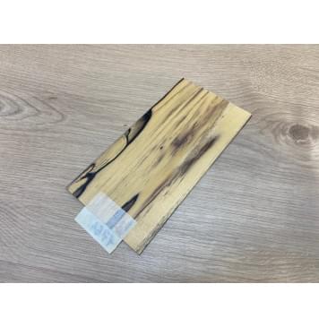 Эбен Лунный заготовка накладки на головку грифа Смешанный АА 3х97х190 мм-6