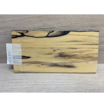 Эбен Лунный заготовка накладки на головку грифа Смешанный АА 3х97х190 мм-5