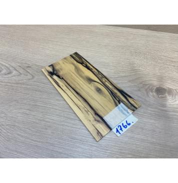 Эбен Лунный заготовка накладки на головку грифа под заливку Смешанный АА 3.5х105-94х190 мм (Уценка-трещина)-0