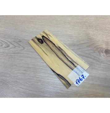 Эбен Лунный заготовка накладки на головку грифа Смешанный АА 3х90-80х190 мм-1