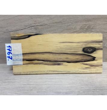 Эбен Лунный заготовка накладки на головку грифа Смешанный АА 3х90-80х190 мм-0