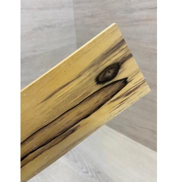 Эбен Лунный заготовка накладки на головку грифа Смешанный АА 3х90-80х190 мм-3