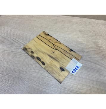 Эбен Лунный заготовка накладки на головку грифа под заливку Смешанный АА 4х118х190 мм-0