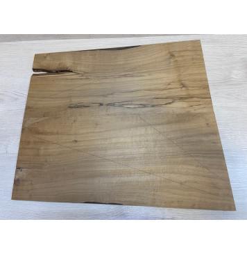 Клён Белый Печёный 180гр заготовка на топ Смешанный А 8х250-218х540 мм - 2шт (книжкой)-0