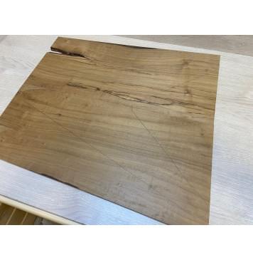 Клён Белый Печёный 180гр заготовка на топ Смешанный А 8х250-218х540 мм - 2шт (книжкой)-1