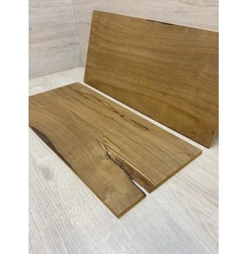 Клён Белый Печёный 180гр заготовка на топ Смешанный А 8х250-218х540 мм - 2шт (книжкой)-5