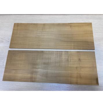 Клён Белый Печёный 180гр заготовка на топ Радиал А 7х190х535 мм - 2шт (книжкой)-7