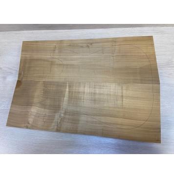 Клён Печёный 180 гр заготовка корпуса Радиал А 47х197-177х540 мм (2шт) Уценка-сучки-0