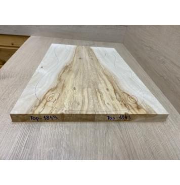 Клён Американский заготовка на топ Смешанный А 25х192-160х475 мм - 2 шт. (книжкой) (Уценка-гнилостные поражения древесины,под стабилизацию или работу с порозаполнителями)-3