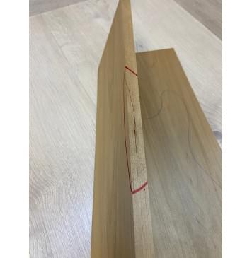 Ольха Печёная 180 гр заготовка на топ Тангент АА 14х170х555 мм -2 шт.(книжкой) Ольха Печёная 180 гр заготовка на топ Тангент АА 14х170х555 мм -2 шт.(книжкой)-2