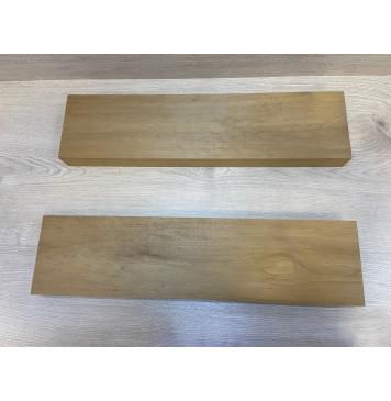 Ольха Печёная 180гр заготовка корпуса для гитары со сквозным грифом Смешанный АА 45х142х565 мм (2шт) Ольха Печёная 180гр заготовка корпуса для гитары со сквозным грифом Смешанный АА 45х142х565 мм (2шт)-0