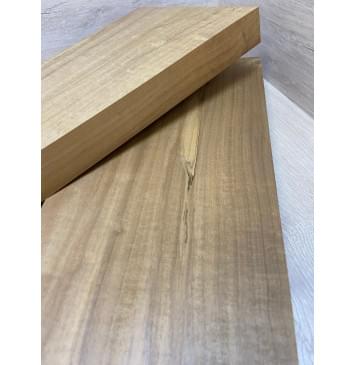 Клён Печёный 180 гр заготовка корпуса Смешанный А 46.5х250-217х540 мм (2шт) Уценка-сучки-5