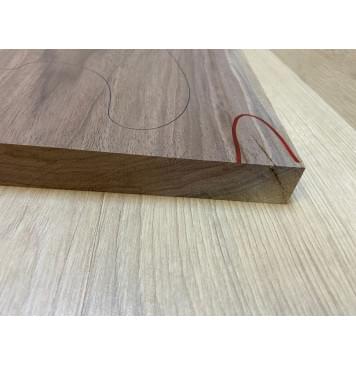 Орех Американский заготовка на топ Тангент АА 20х220-190х530 мм - 2 шт. (книжкой) АКЦИЯ-4