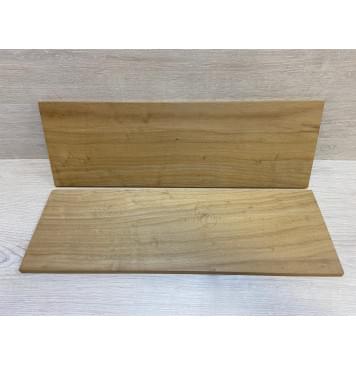 Клён Белый Печёный 180гр заготовка на топ Смешанный А 10х155х475 мм - 2шт (книжкой)-3