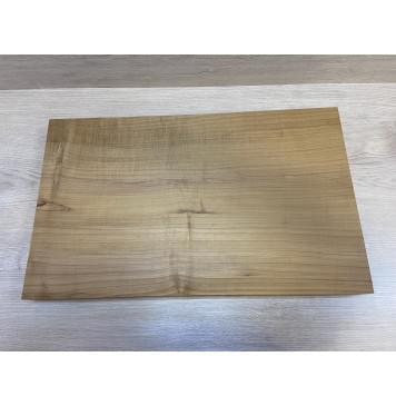 Клён Печёный 180 гр заготовка корпуса Радиал А 43х342-327х550 мм (Массив) Уценка-сучки-0