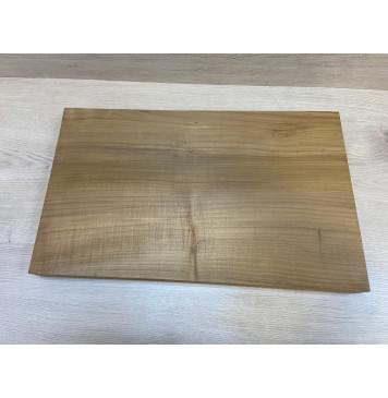 Клён Печёный 180 гр заготовка корпуса Радиал А 43х342-327х550 мм (Массив) Уценка-сучки-4