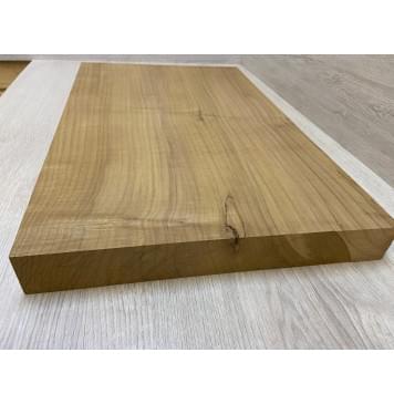 Клён Печёный 180 гр заготовка корпуса Радиал А 43х342-327х550 мм (Массив) Уценка-сучки-10