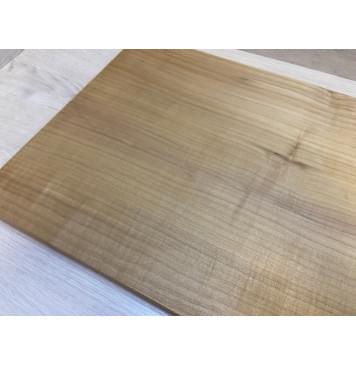 Клён Печёный 180 гр заготовка корпуса Радиал А 43х342-327х550 мм (Массив) Уценка-сучки-3