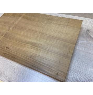 Клён Печёный 180 гр заготовка корпуса Радиал А 47х370х580 мм (Массив) Уценка-сучки-9