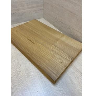 Клён Печёный 180 гр заготовка корпуса Радиал А 47х370х580 мм (Массив) Уценка-сучки-8