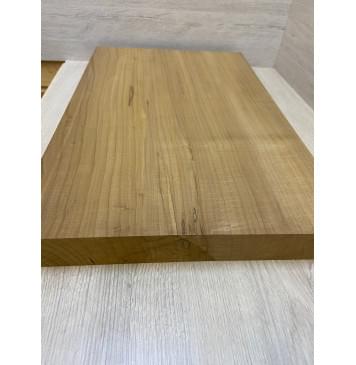 Клён Печёный 180 гр заготовка корпуса Радиал А 47х370х580 мм (Массив) Уценка-сучки-5