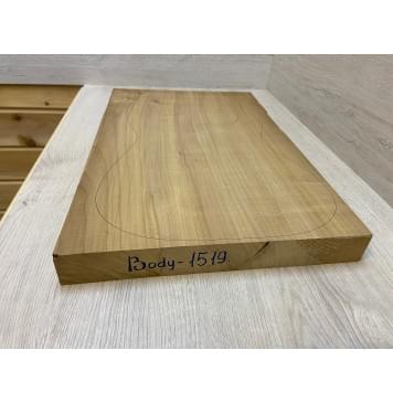 Клён Печёный 180 гр заготовка корпуса Смешанный А 44х357х570-555 мм (Массив) Уценка-сучки-2