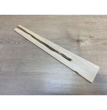 Клён Чёрный Явор, Волнистый заготовка накладки для электрогитары Тангент АА Волна А 8.5х80-45х495 мм-1