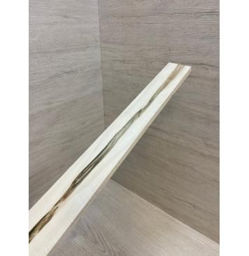 Клён Чёрный Явор, Волнистый заготовка накладки для электрогитары Тангент АА Волна А 8.5х80-45х495 мм-8