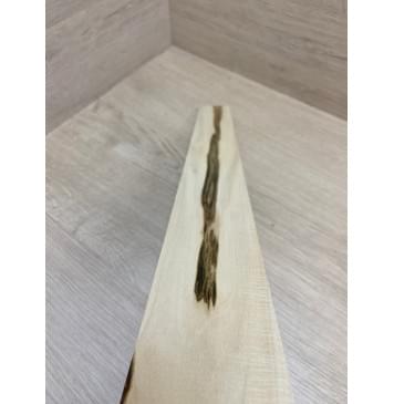 Клён Чёрный Явор, Волнистый заготовка накладки для электрогитары Тангент АА Волна А 8.5х80-45х495 мм-7