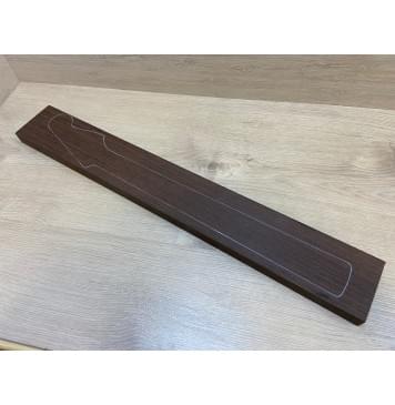 Венге заготовка грифа для электрогитары Радиал ААА 27.5х98х725 мм-0