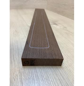 Венге заготовка грифа для электрогитары Радиал ААА 27.5х98х725 мм-1