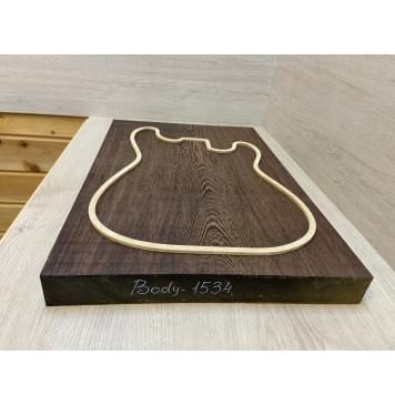 Венге заготовка корпуса Тангент ААА 46.5х389х575 мм (Массив) Венге заготовка корпуса Тангент ААА 46.5х389х575 мм (Массив)-4