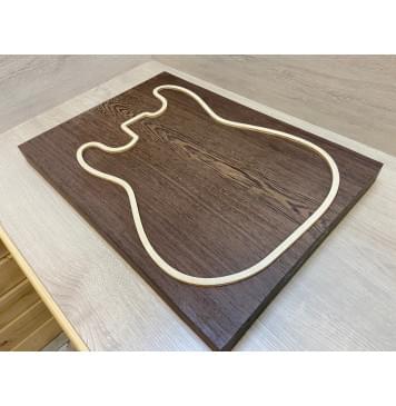 Венге заготовка корпуса Тангент ААА 41х388х540 мм (Массив) Венге заготовка корпуса Тангент ААА 41х388х540 мм (Массив)-3